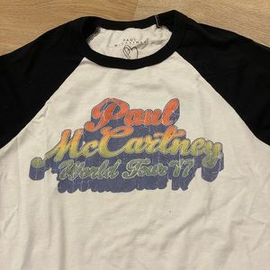 Original Paul McCartney band tour tshirt